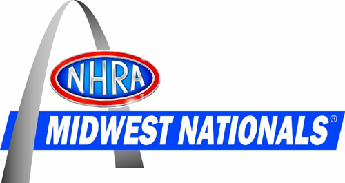 NHRA Midwest Nationals logo